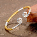 Sun Wukong Golden Hoop Amulet Open Warp Bracelet