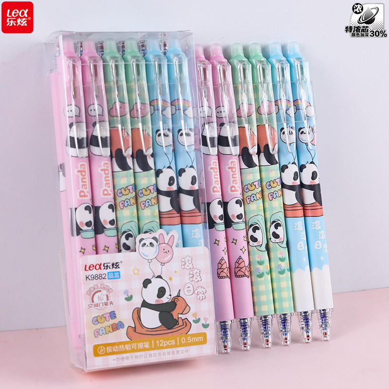 Press Erasable Pen Wholesale 0.5mm Gel Pen for Primary School Students