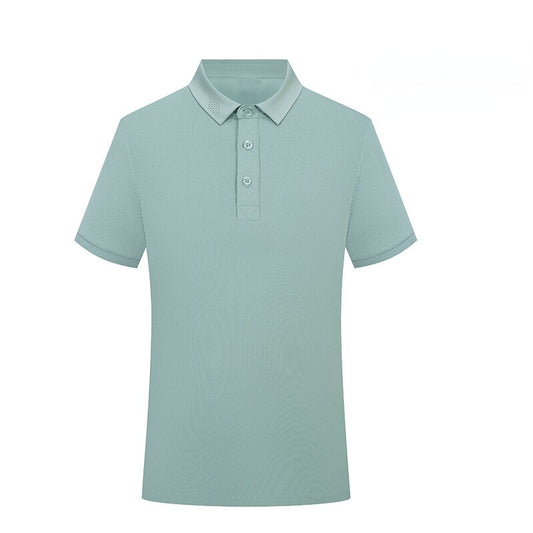 Classic Summer Ice Silk 200g Short  Sleeves Men's Women's Polo Shirt