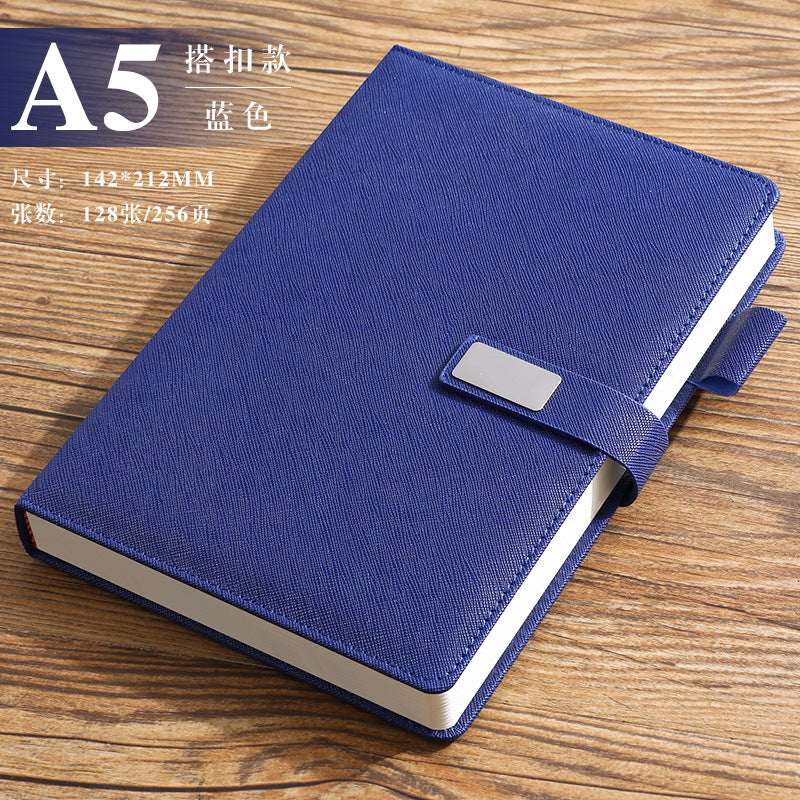 Thickened Buckle Meeting Business Office A5 B5 Notebook Wholesale Custom Logo