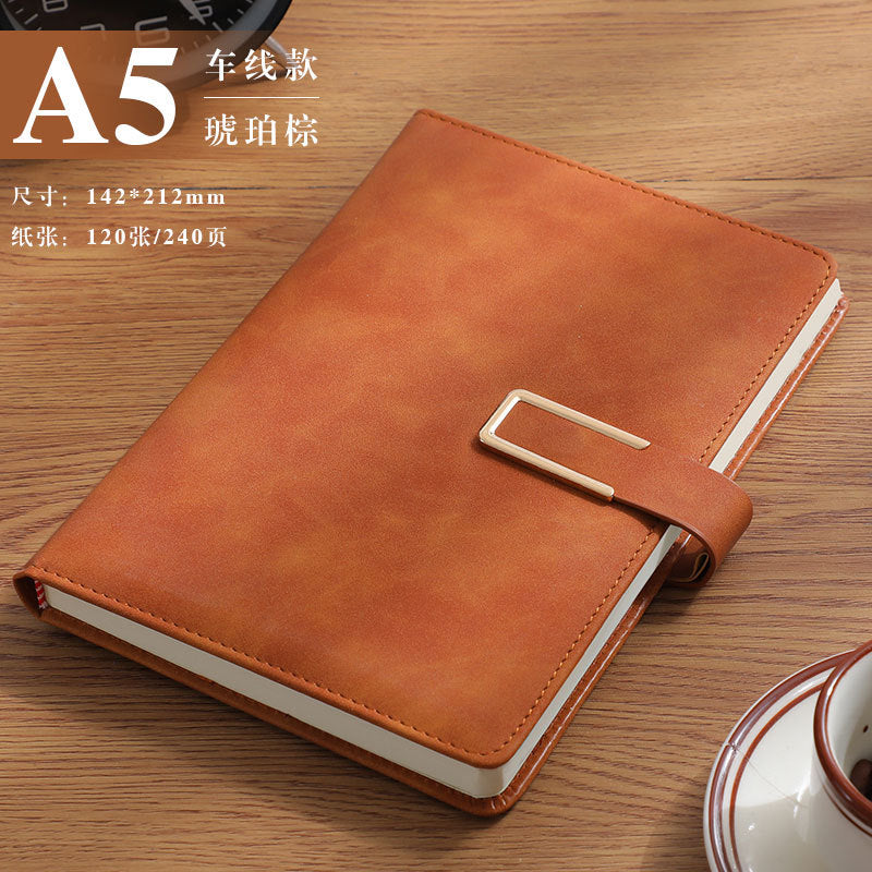 Thickened Buckle Meeting Business Office A5 B5 Notebook Wholesale Custom Logo