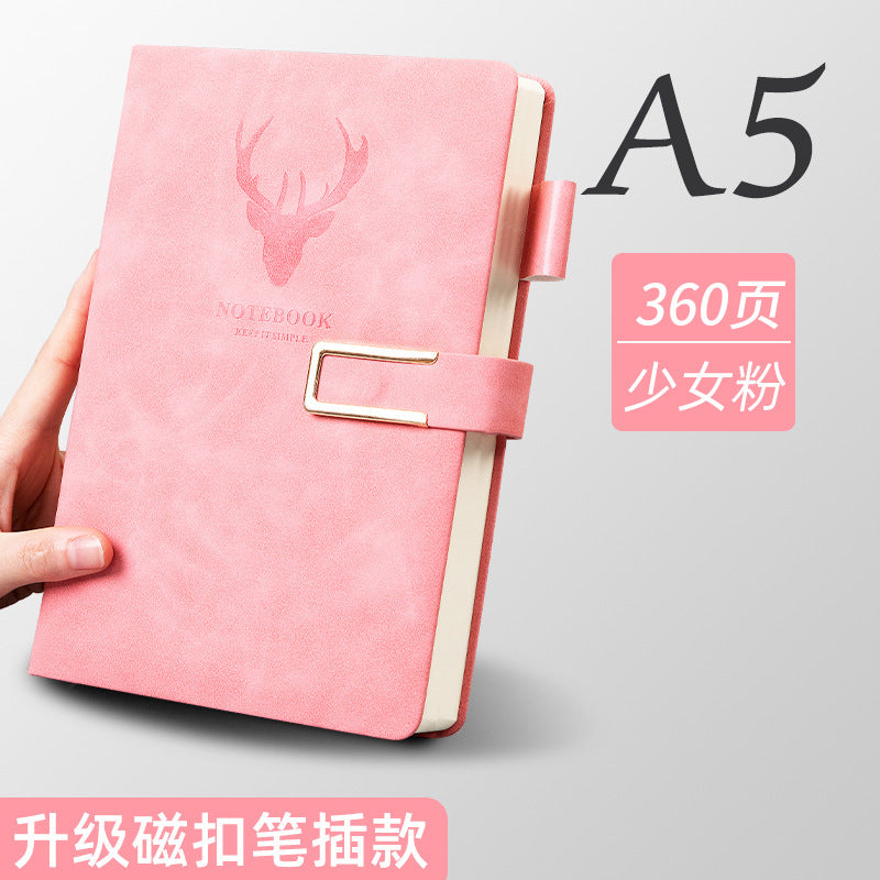 Business Gift New Year Christmas Gift Hand Ledger Senior Creative Wholesale Stationery A5 Notebook