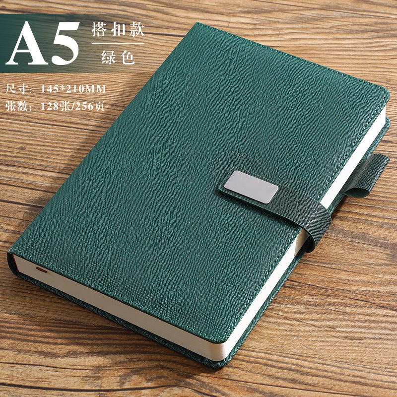 Thickened Buckle Meeting Business Office A5 B5 Notebook Wholesale Custom Logo