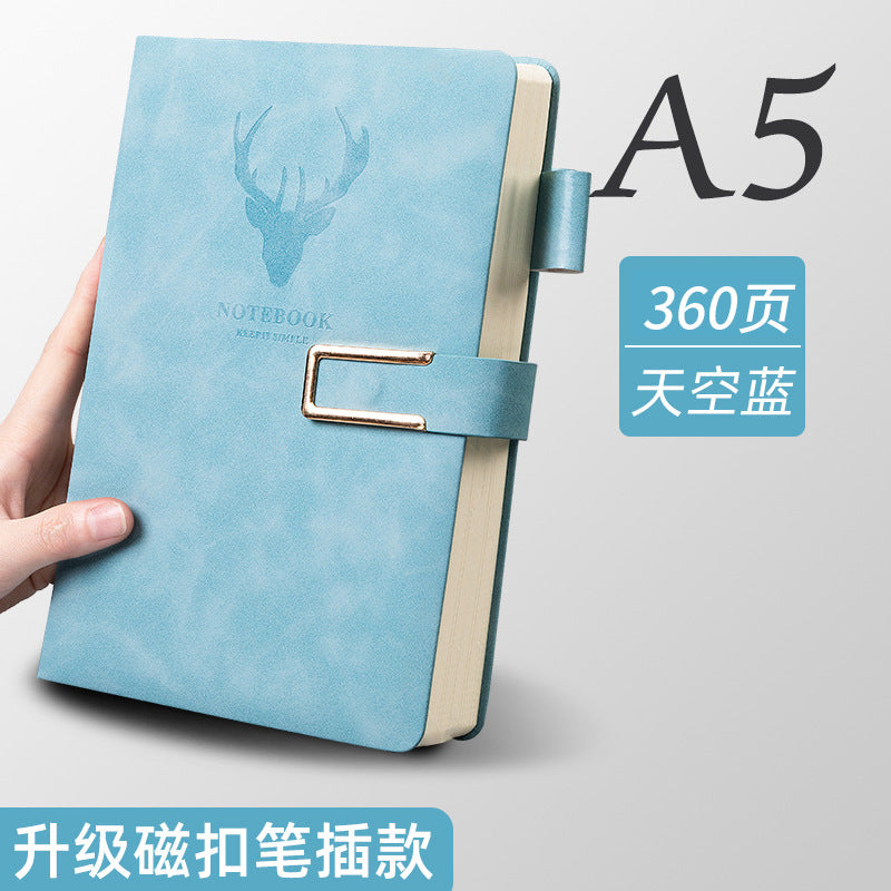 Business Gift New Year Christmas Gift Hand Ledger Senior Creative Wholesale Stationery A5 Notebook