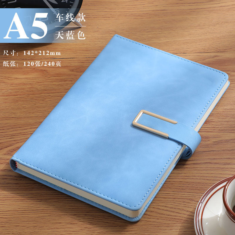 Thickened Buckle Meeting Business Office A5 B5 Notebook Wholesale Custom Logo