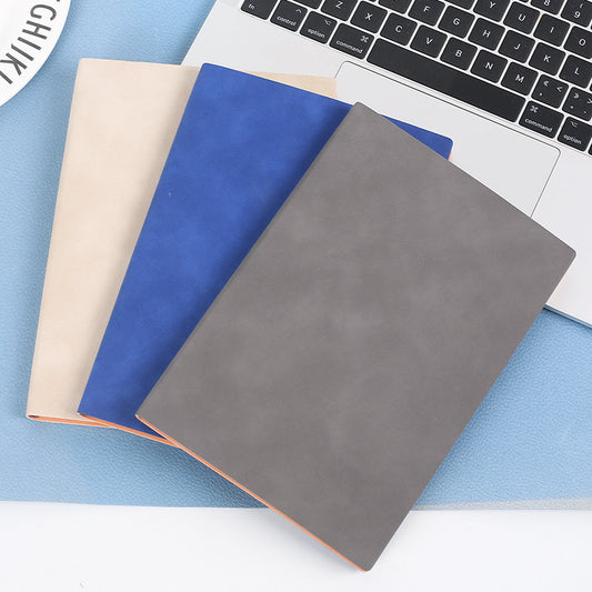 PU Leather Notebook B5 Thick otNebook Office Meeting A6 Notepad A5 Notebook Customized