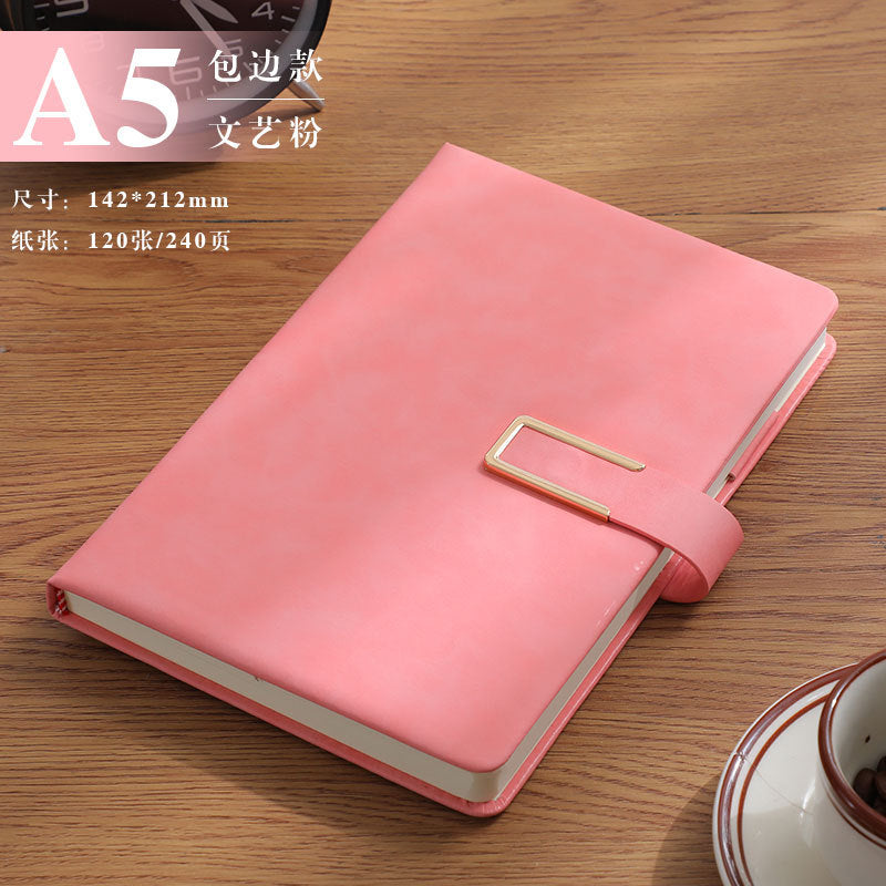 Thickened Buckle Meeting Business Office A5 B5 Notebook Wholesale Custom Logo