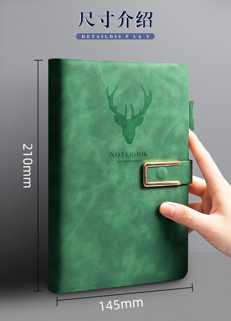 Business Gift New Year Christmas Gift Hand Ledger Senior Creative Wholesale Stationery A5 Notebook