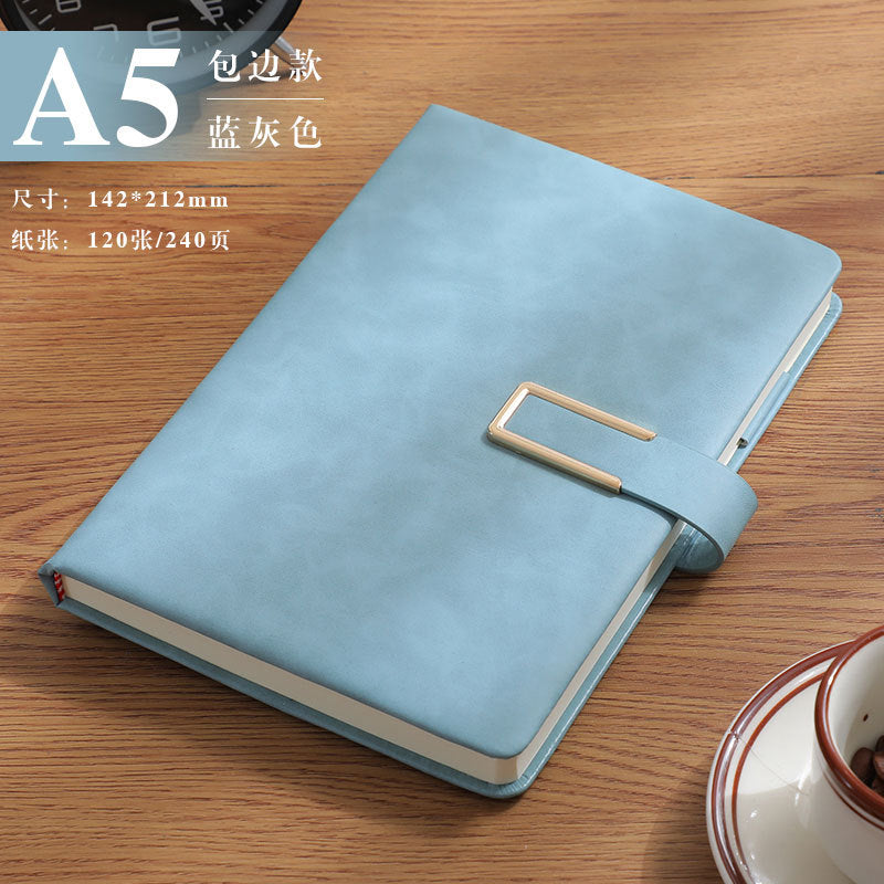 Thickened Buckle Meeting Business Office A5 B5 Notebook Wholesale Custom Logo