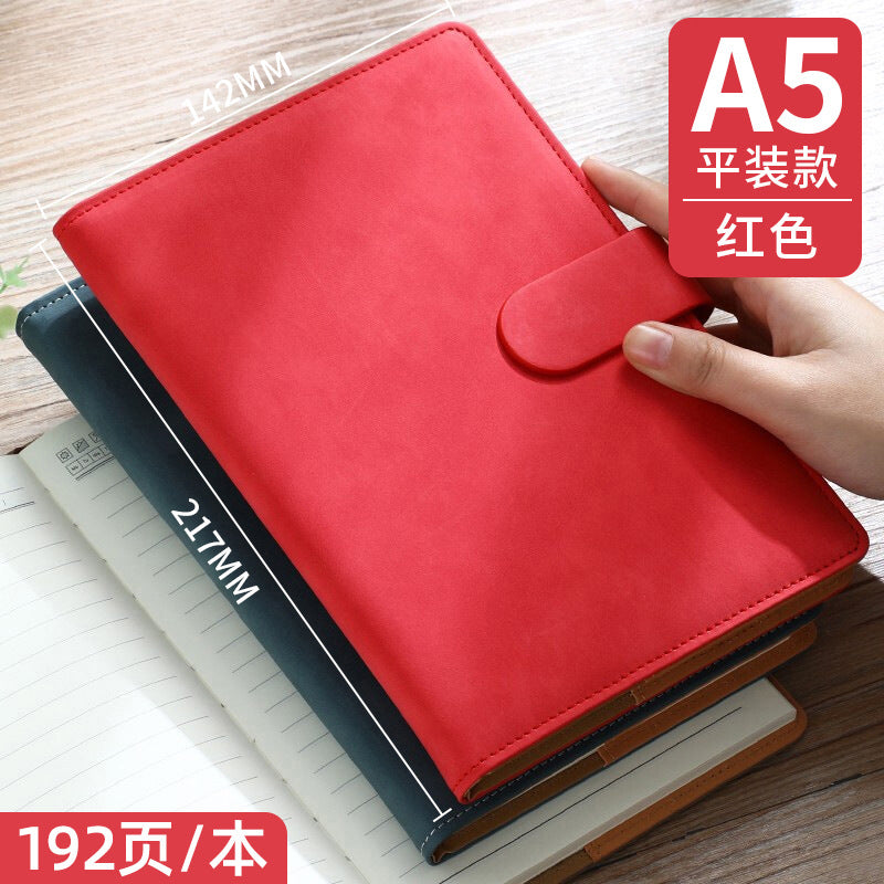 Thickened Buckle Meeting Business Office A5 B5 Notebook Wholesale Custom Logo