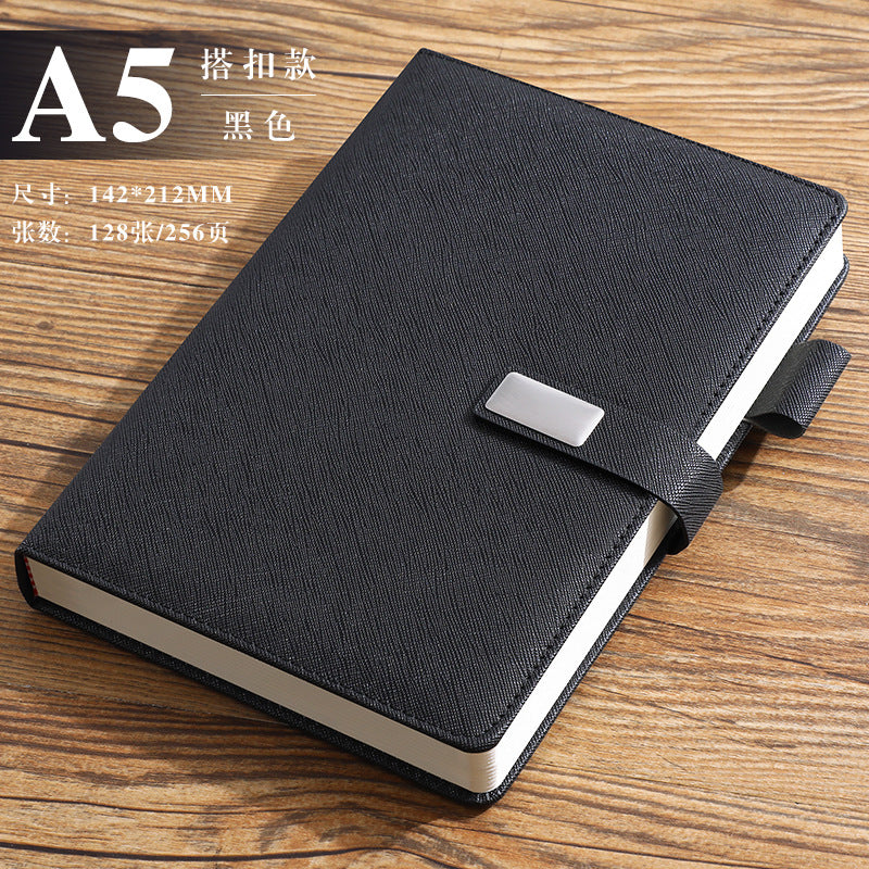 Thickened Buckle Meeting Business Office A5 B5 Notebook Wholesale Custom Logo