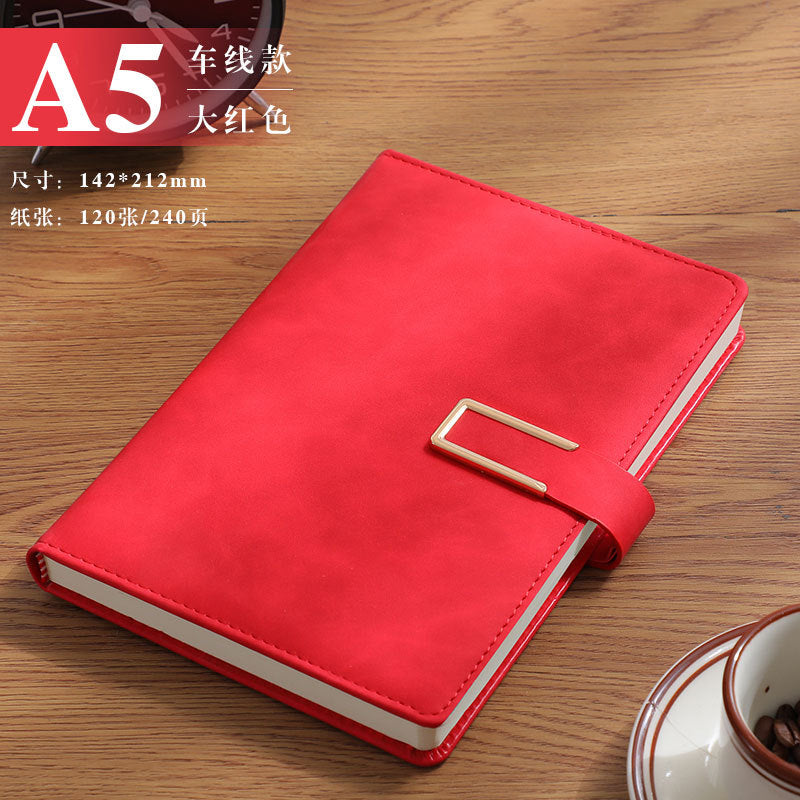 Thickened Buckle Meeting Business Office A5 B5 Notebook Wholesale Custom Logo