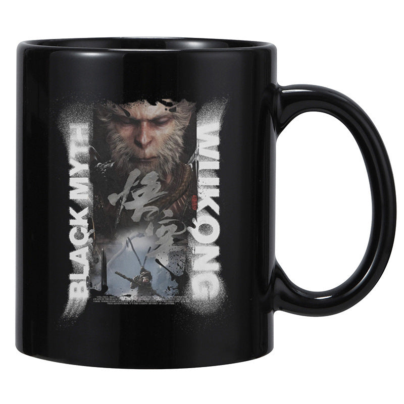 New Black Myth Sun Wukong Ceramic Coffee Mug Tea Cup