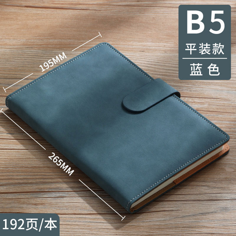 Thickened Buckle Meeting Business Office A5 B5 Notebook Wholesale Custom Logo