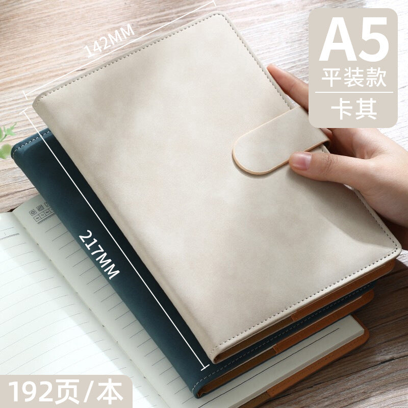 Thickened Buckle Meeting Business Office A5 B5 Notebook Wholesale Custom Logo