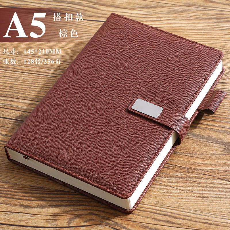 Thickened Buckle Meeting Business Office A5 B5 Notebook Wholesale Custom Logo