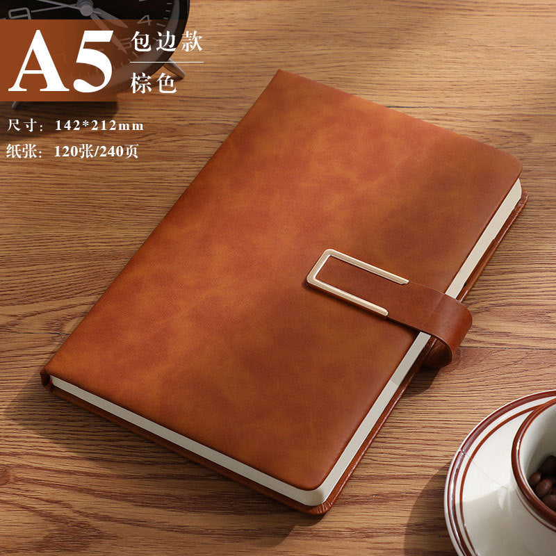 Thickened Buckle Meeting Business Office A5 B5 Notebook Wholesale Custom Logo