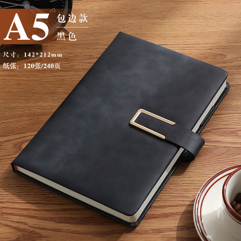 Thickened Buckle Meeting Business Office A5 B5 Notebook Wholesale Custom Logo