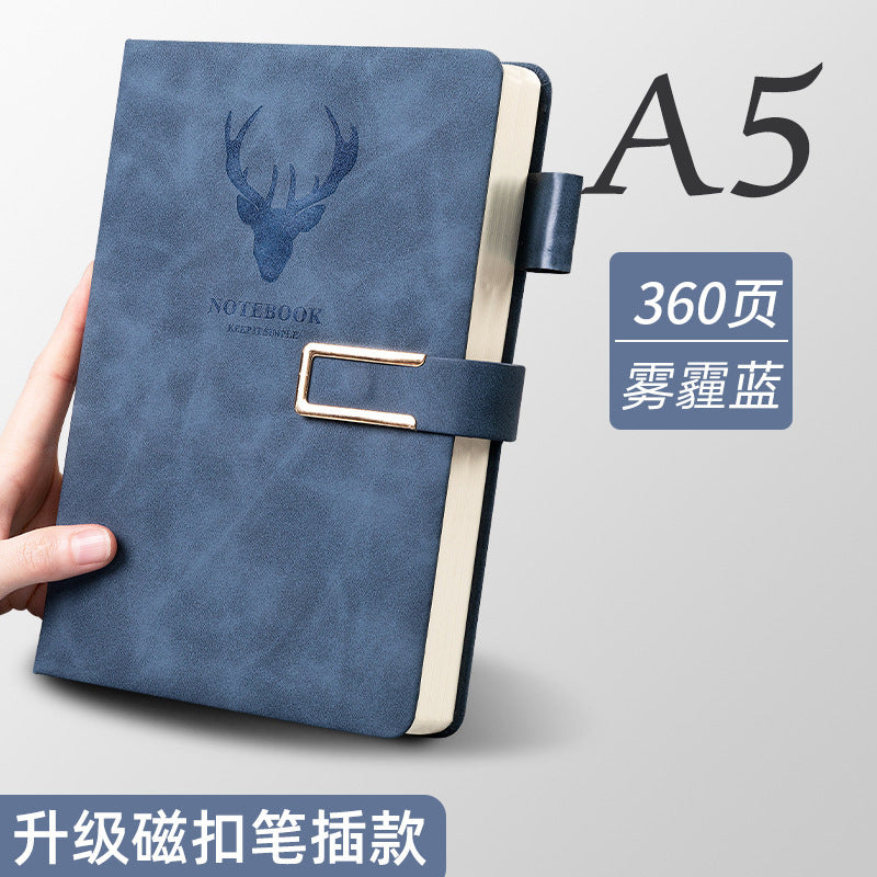 Business Gift New Year Christmas Gift Hand Ledger Senior Creative Wholesale Stationery A5 Notebook