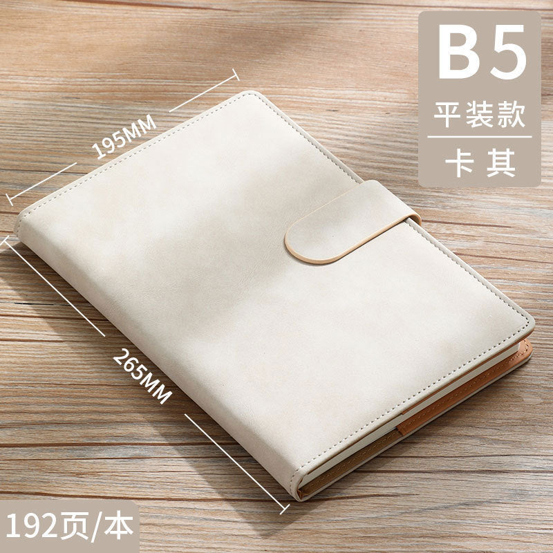 Thickened Buckle Meeting Business Office A5 B5 Notebook Wholesale Custom Logo