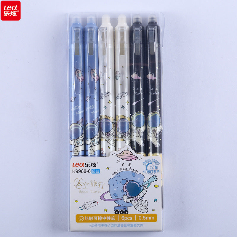 Press Erasable Pen Wholesale 0.5mm Gel Pen for Primary School Students