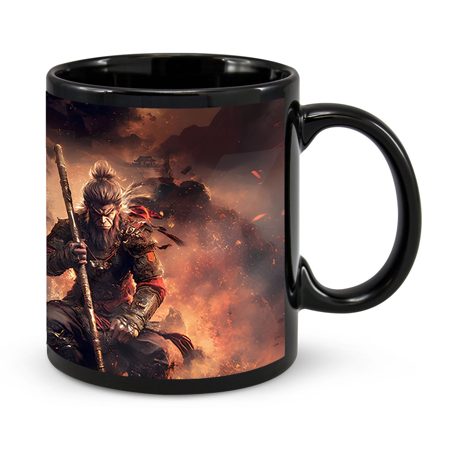 New Black Myth Sun Wukong Ceramic Coffee Mug Tea Cup