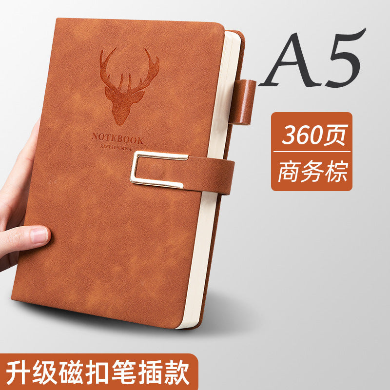 Business Gift New Year Christmas Gift Hand Ledger Senior Creative Wholesale Stationery A5 Notebook