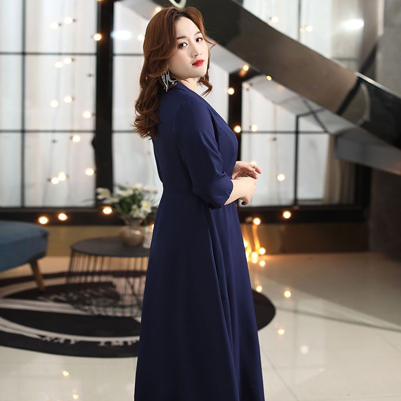 Oversize Blue Evening Party Formal Dress