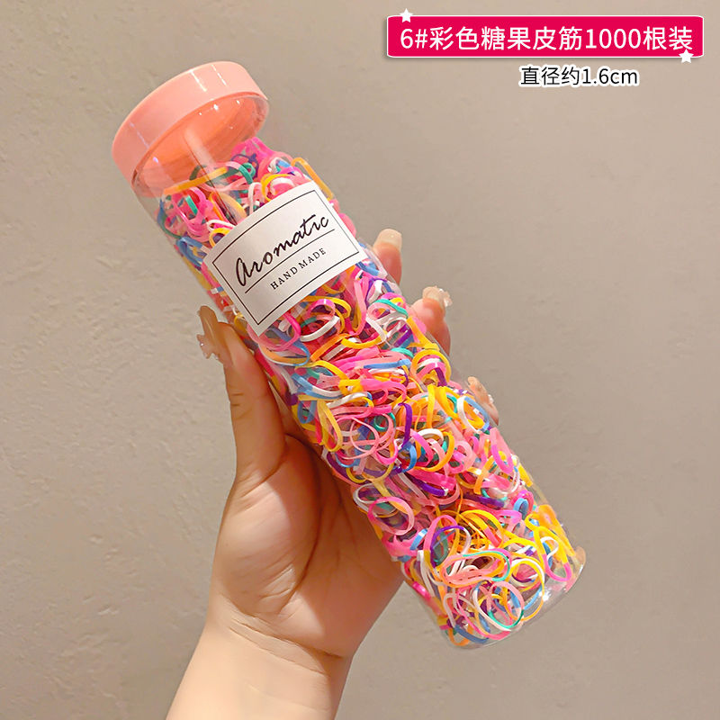 1000 PCS Baby Rubber Hair Bands