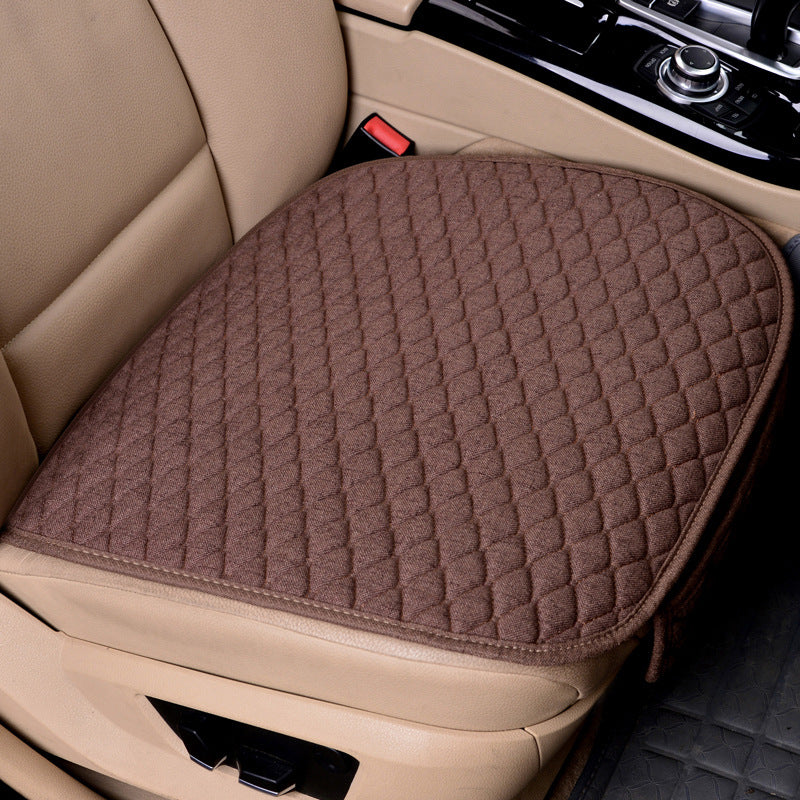 Four Seasons Front/Back Car Seat Cushion Three-piece Set