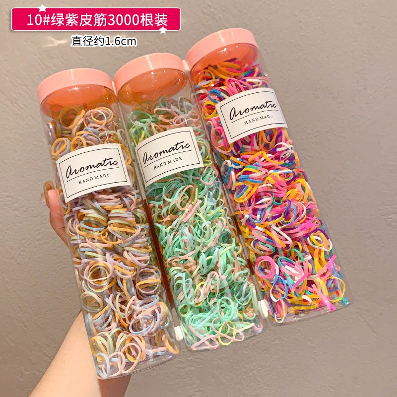 1000 PCS Baby Rubber Hair Bands