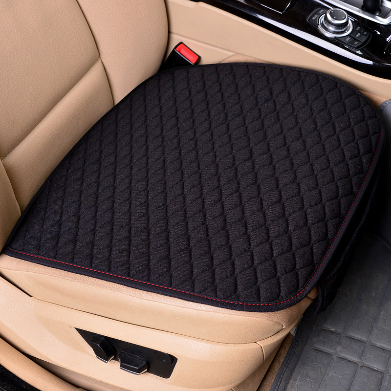 Four Seasons Front/Back Car Seat Cushion Three-piece Set