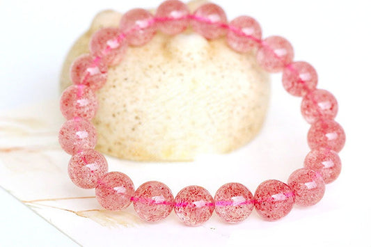 Red Strawberry Crystal Bracelet