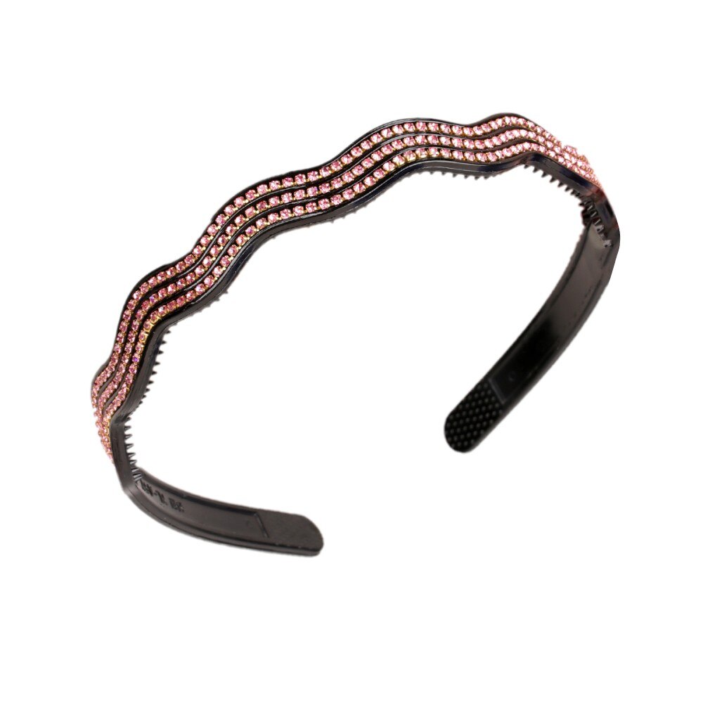 Fashion Pearl Non-Slip Rhinestone Hairbands