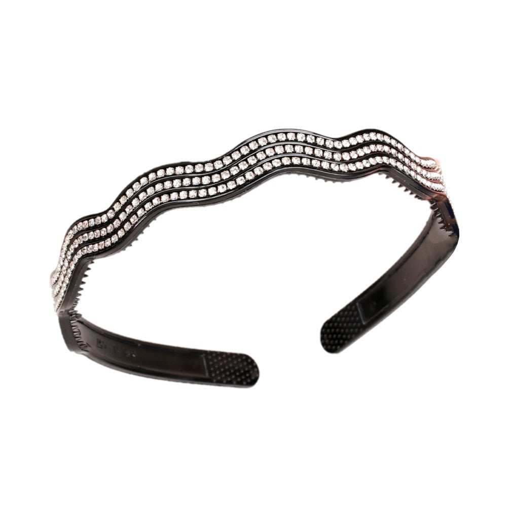 Fashion Pearl Non-Slip Rhinestone Hairbands