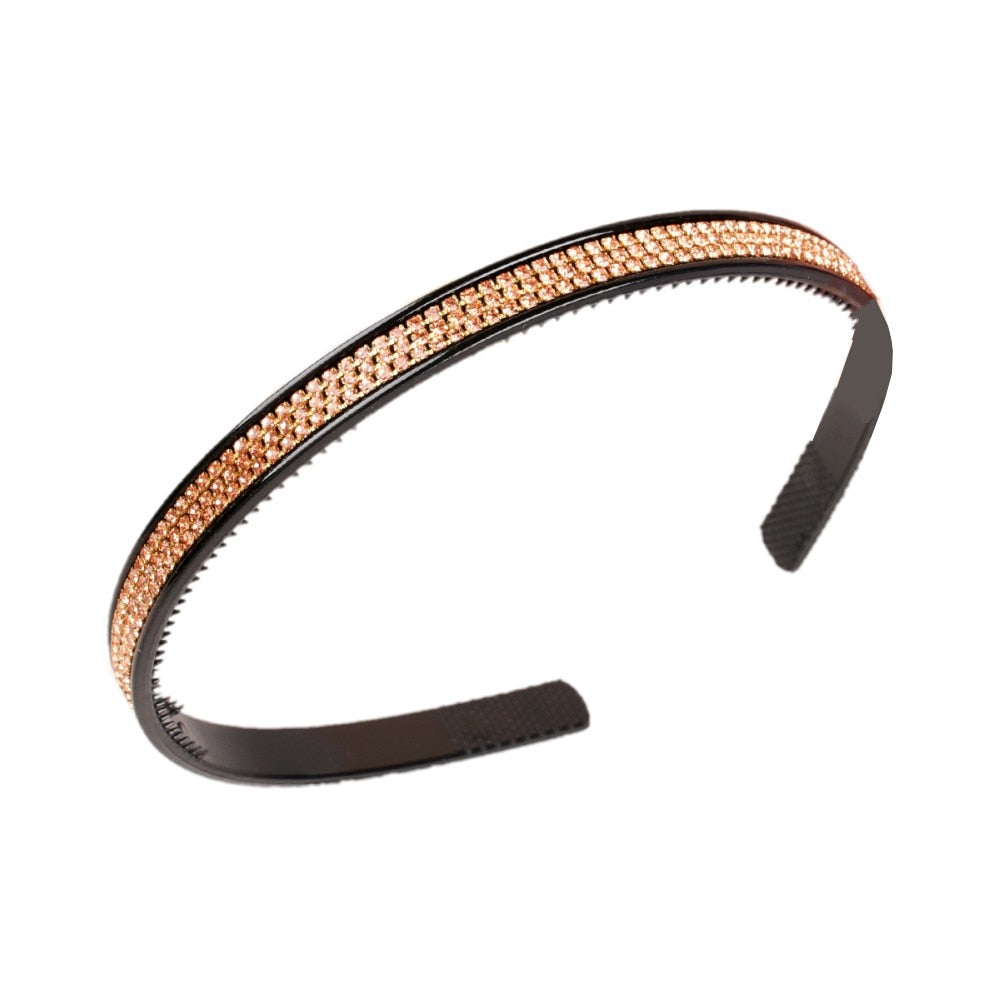 Fashion Pearl Non-Slip Rhinestone Hairbands