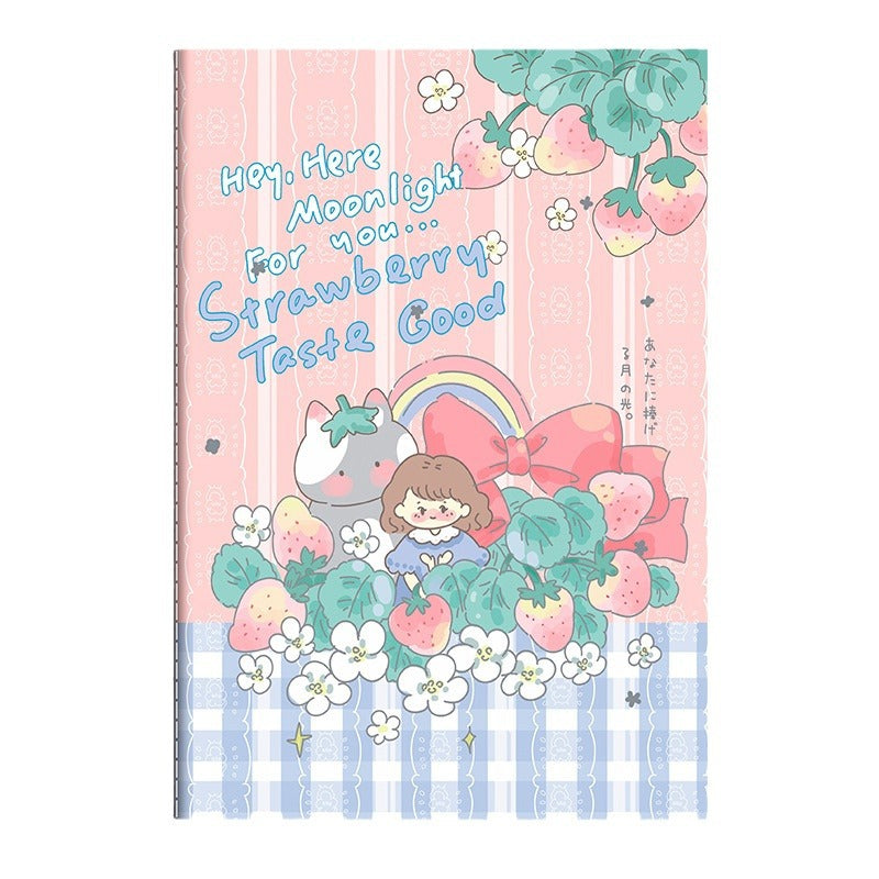 A5 Cartoon Retro Notebook B5 Cute Student Stationery Paper Student Prize Notepad