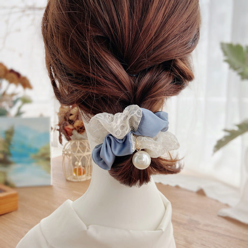 Korean style head flower pear hair tie