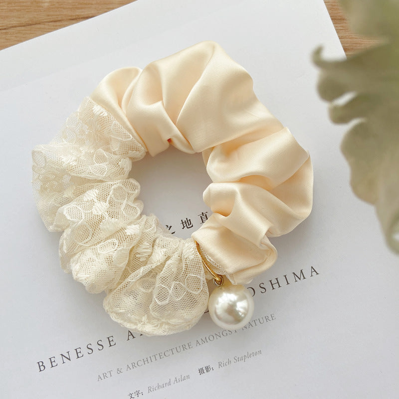 Korean style head flower pear hair tie