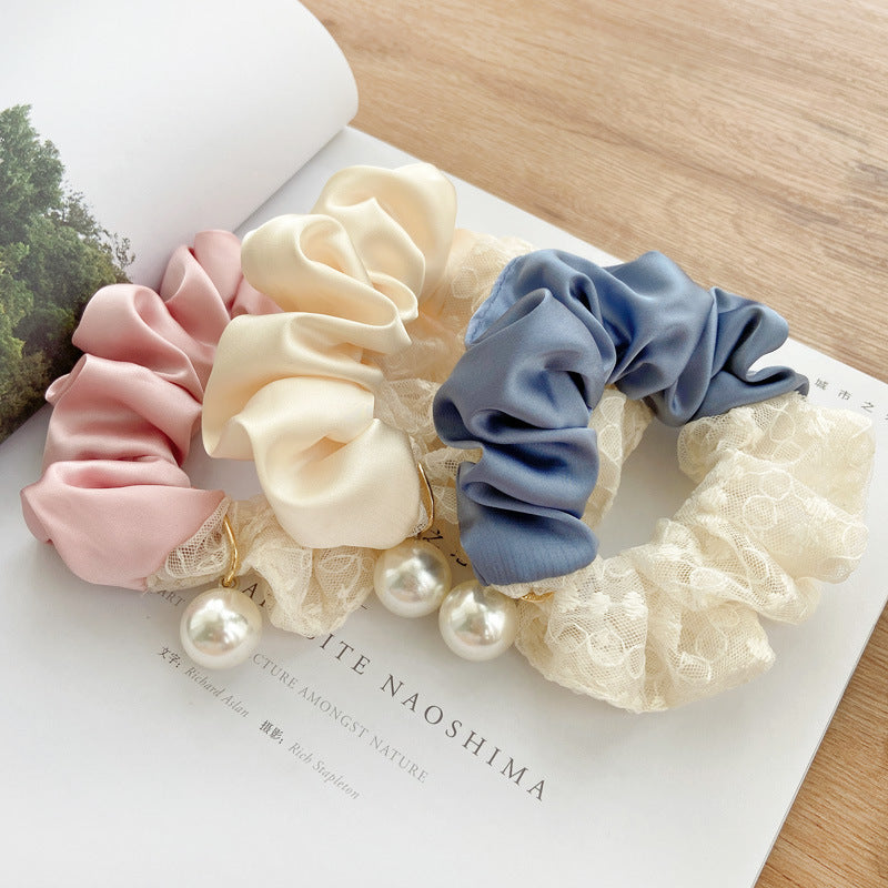 Korean style head flower pear hair tie