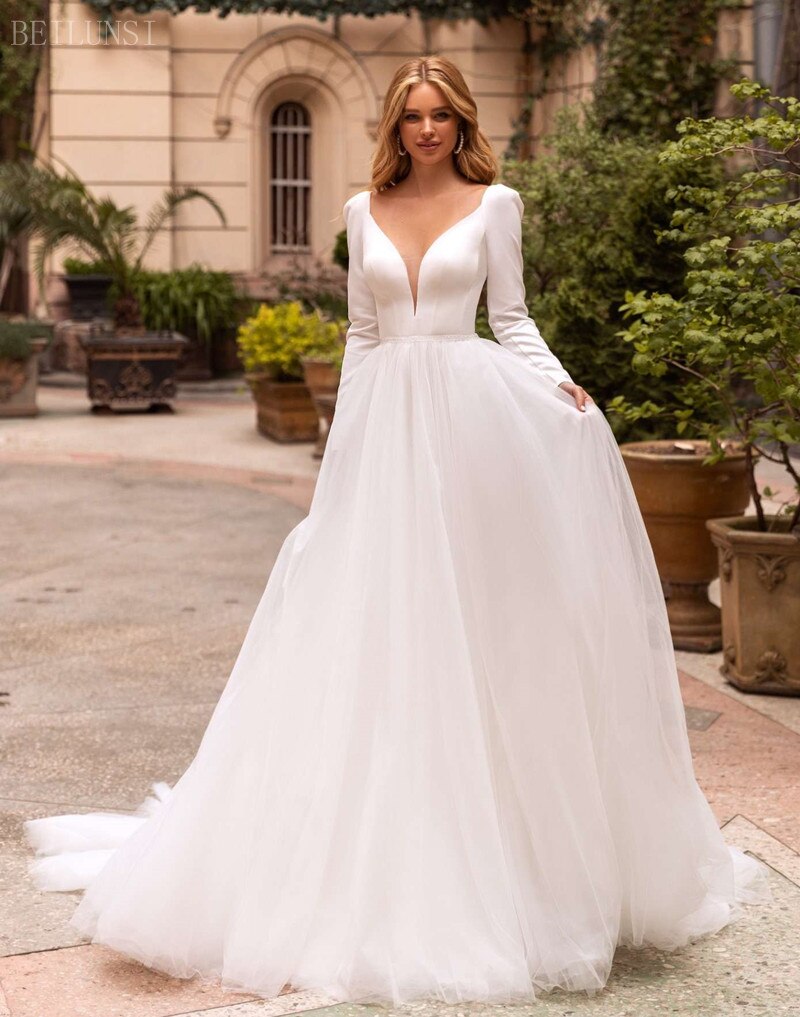 Simple Vestidos De Noiva Wedding Dress