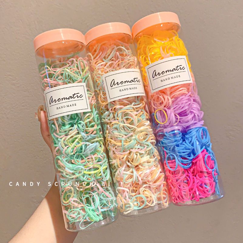 1000 PCS Baby Rubber Hair Bands