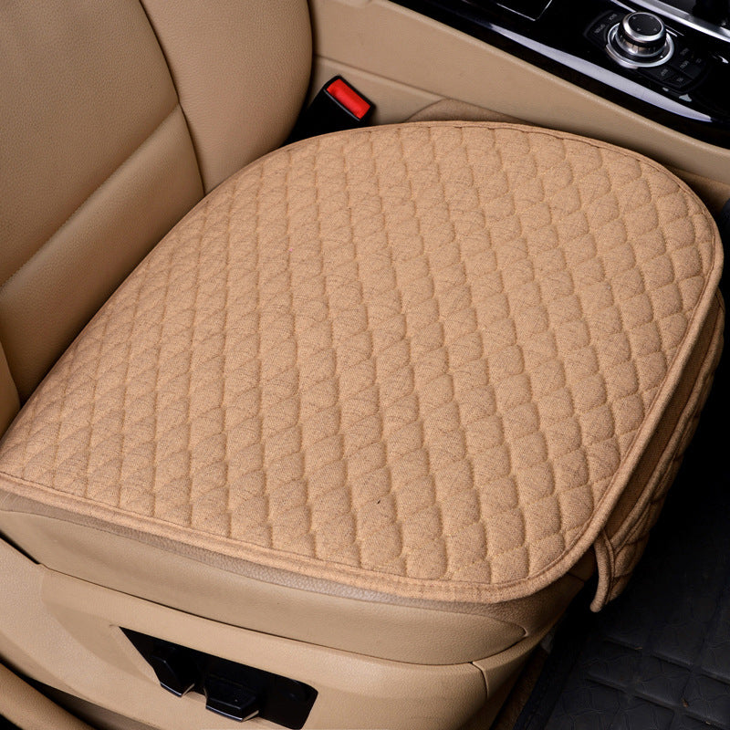 Four Seasons Front/Back Car Seat Cushion Three-piece Set