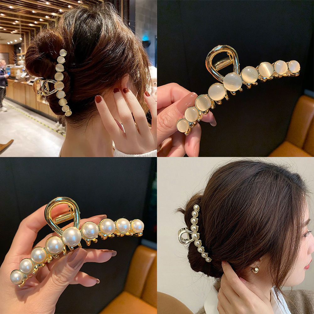 Korean Net Red Metal Clamping Hair Clip