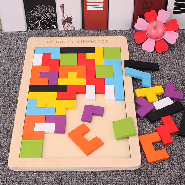 Tetris Puzzle Building Blocks